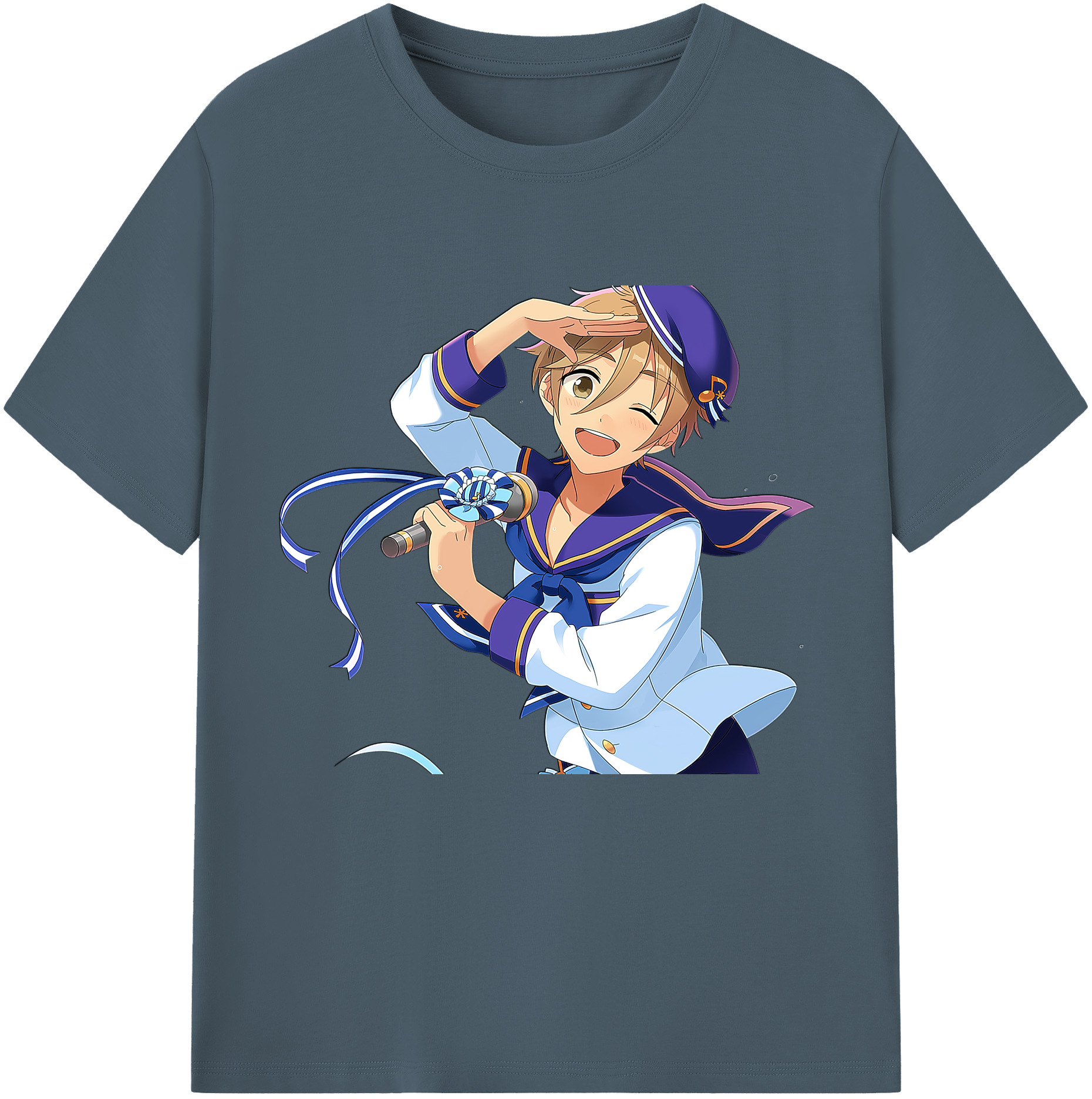 （画像用） あんさんぶるスターズ! Ensemble Stars 綿100％半袖Tシャツ（フロントプリント）